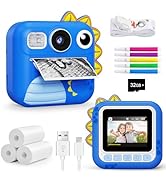 KOKODI Kids Camera Instant Print, Toddler Cameras Christmas Birthday Gifts for Boys Age 3-12, Dig...