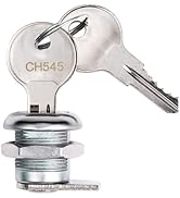 WOOCH Truck Tool Box Lock with Keys, 5/8" Replacement Pickup Toolbox Lock Cylinder for Latch - Co...