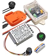 Power Wheel Adapter Kit Fit for Ridgid AEG 18V Battery with Voltage Regulator Fuse and Wire Termi...