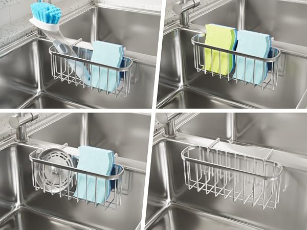 sink sponge holder for kitchen sink caddy sponge caddy for kitchen sink organizer