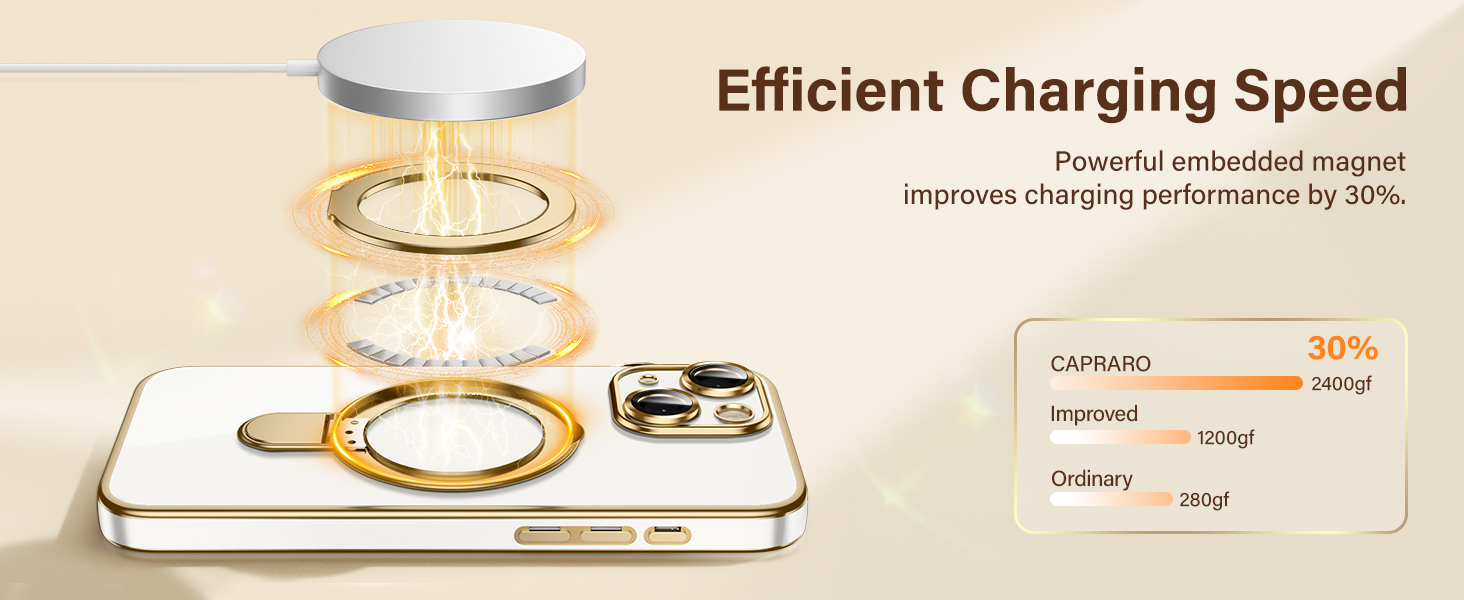 Magnetic Ring Holder for iPhone 13 Case Shockproof Protective Phone Cover for Women Girly