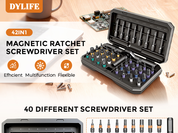 42 in 1 magnetic screwdriver set