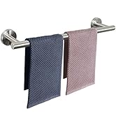 NearMoon Bath Towel Bar, Thicken Stainless Steel Shower Towel Rack Holder Wall Mounted for Bathro...