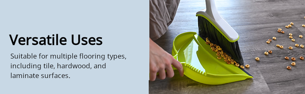 Broom &amp;amp; Dustpan Versatile Uses