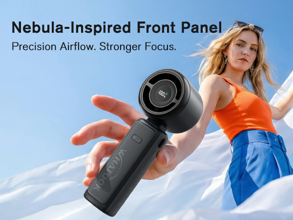 portable handheld fan rechargeable personal hand travel cruise essentials cooling blow cold held