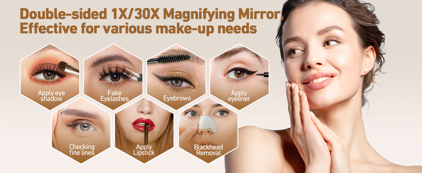 Magnifying mirror