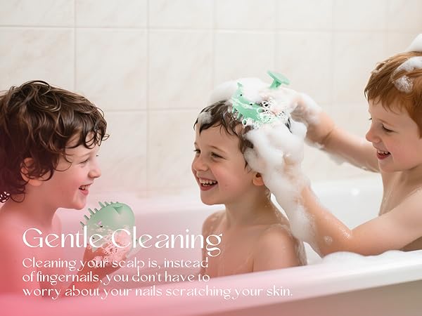 calp Massager Hair Growth Shampoo Brush, Scalp Scrubber Shower Scalp Brush Head Scalp Exfoliatorr