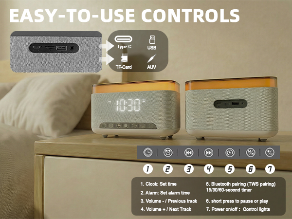 EASY-TO-USE CONTROLS