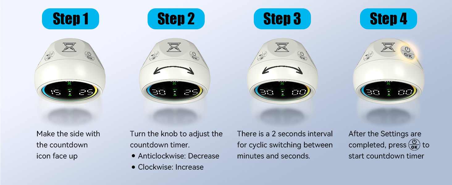 timer cube