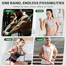 resistance bands pull up assist workout bands exercise fitness powerlifting bands stretch bands.