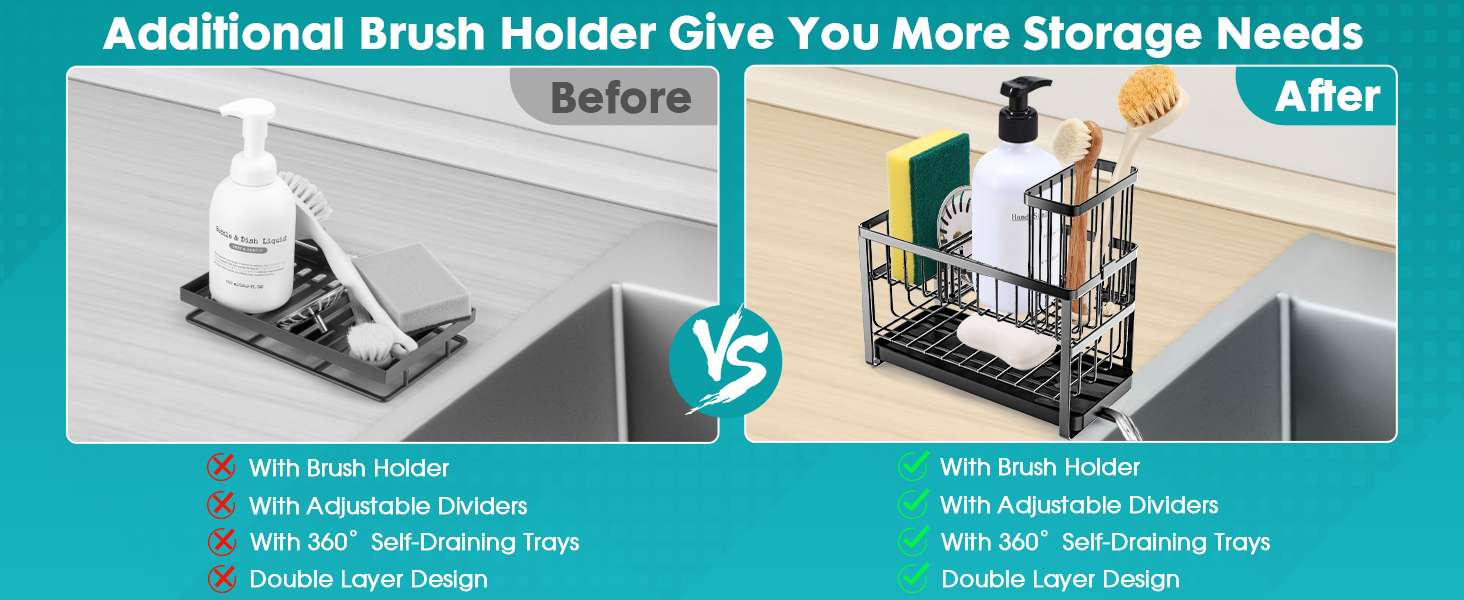 Kitchen Sink Organizer Kitchen Accessories