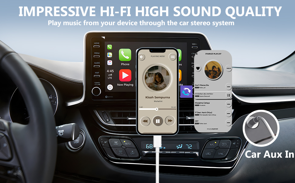 IMPRESSIVE HI-FI HIGH SOUND QUALITY