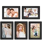FYY Picture Frame 4x6, 5 Pack Magnetic Photo Frames for Refrigerator, Magnetic Picture Frames sui...