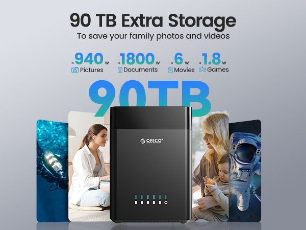 a portable portable portable tablet pc with the text 90 tb extra storage