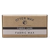 Otter Wax Fabric Wax Bar | Large Bar | Durable Rain Protection | Made in the USA | Waterproof Can...