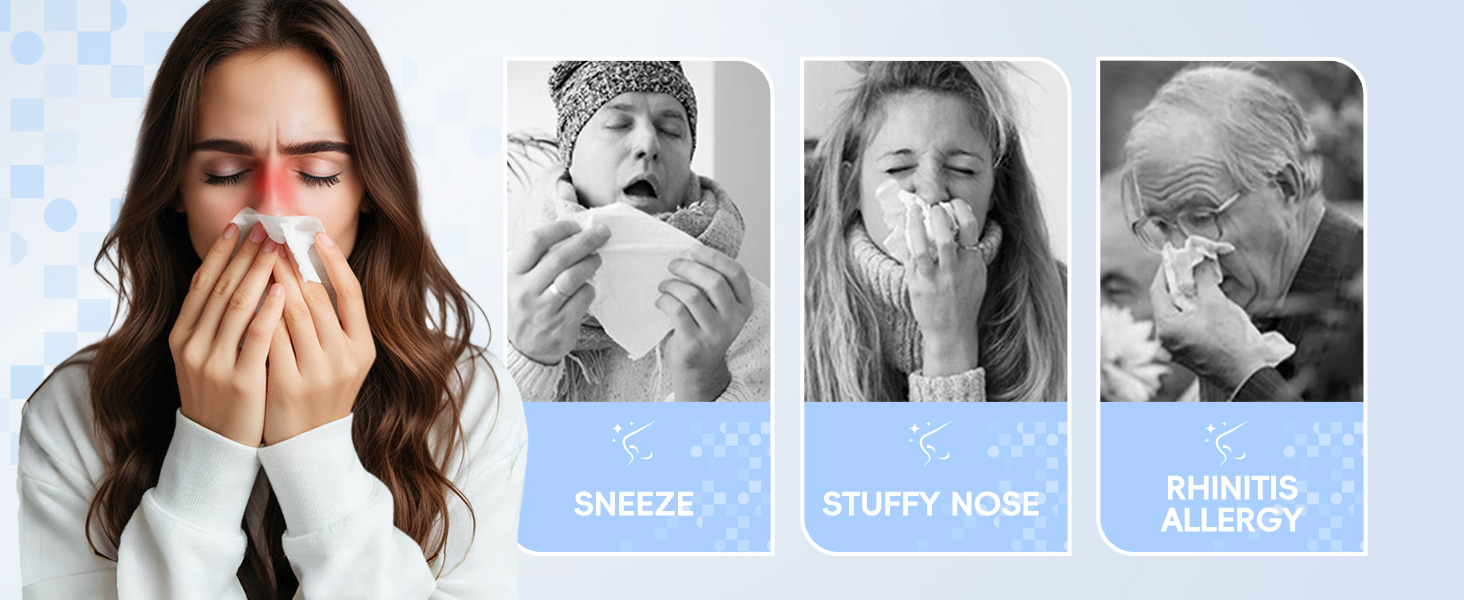 SNEEZE STUFFY NOSE RHINITIS ALLERGY