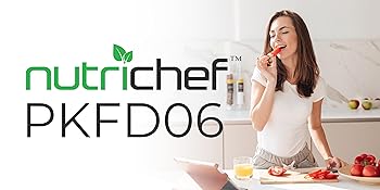 NutriChef Food Dehydrator Machine - Professional Electric Multi-Tier Food Preserver
