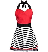 Alex Virtue Cute Handmade Durable Aprons For Women Ladies Cooking Kitchen Baking Mother's Gifts