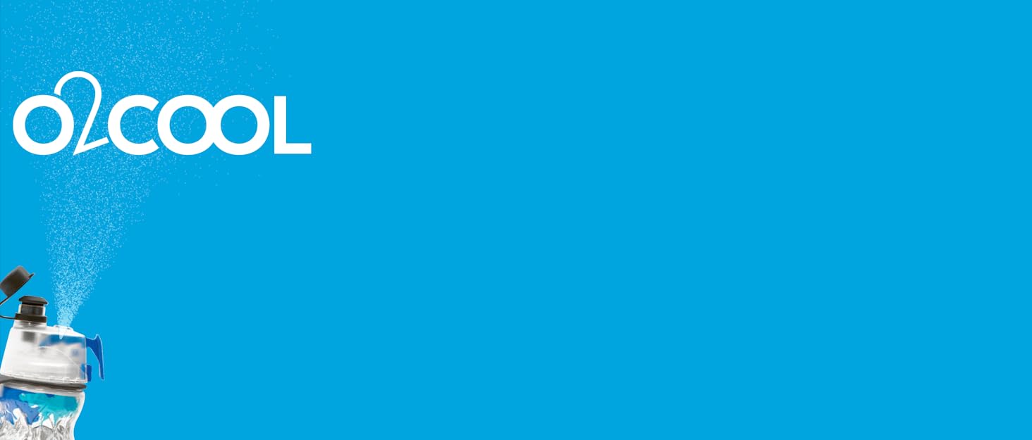 O2Cool logo on blue background