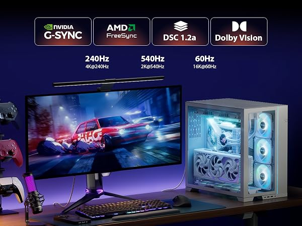 flawless 4K@240Hz or dual 4K@120Hz for gaming and creation