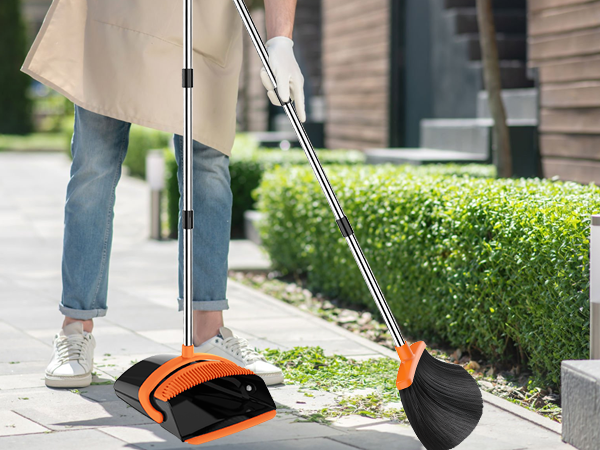 Broom and Dustpan Set