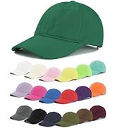 Zando Unisex Classic Baseball Caps Adjustable Sports Hats Outdoors Cotton Baseball Hat Cute Prepp...