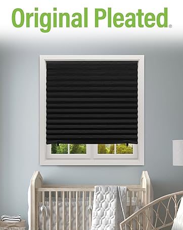 original pleated shades come in paper and fabric material and have a many light controls and colors