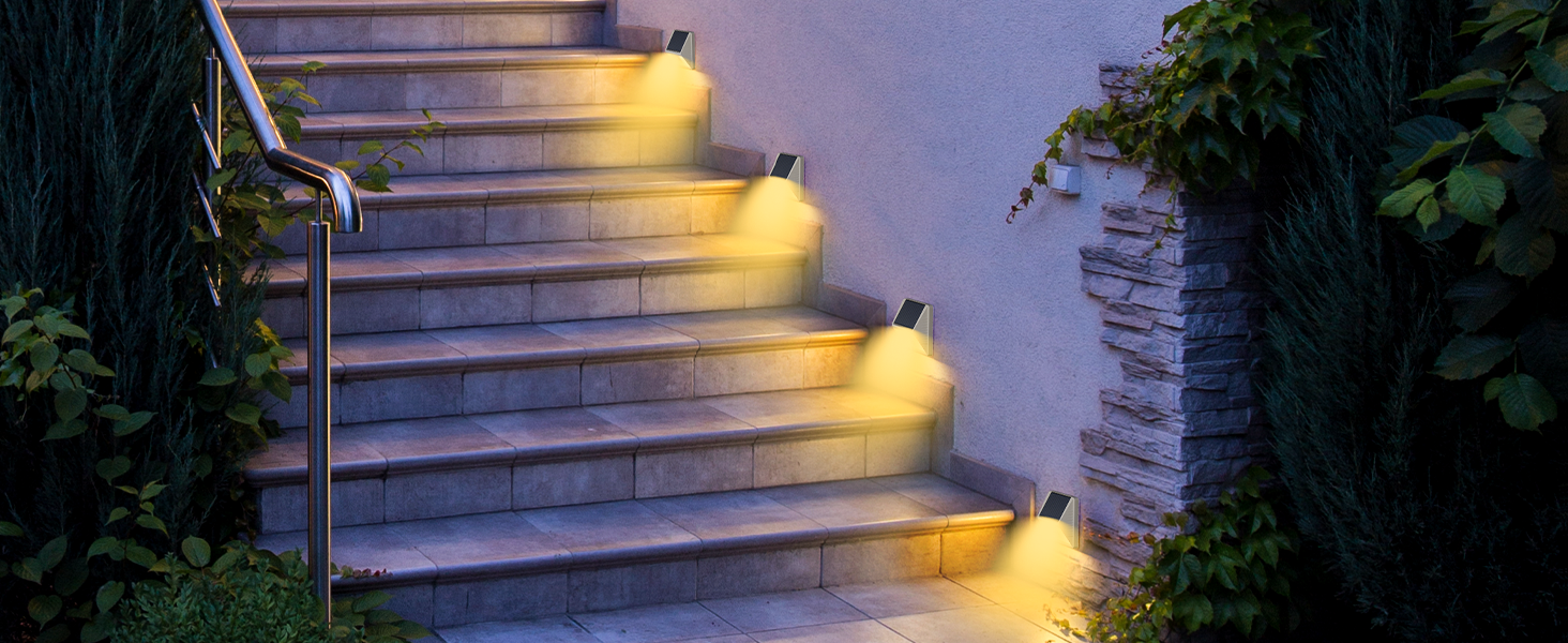 fence solar lights