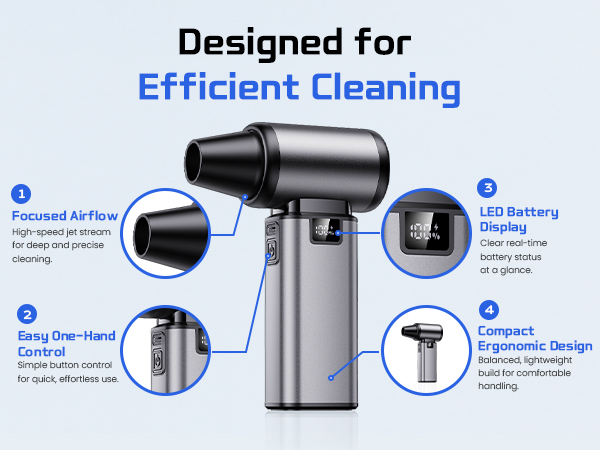 Design for efficient cleaning