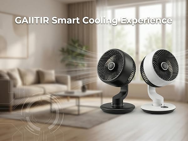 Experience the perfect blend of advanced technology and summer comfort with our desktop fan.