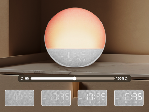 sunlight lamp alarm