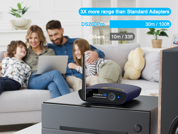 Long range bluetooth receiver