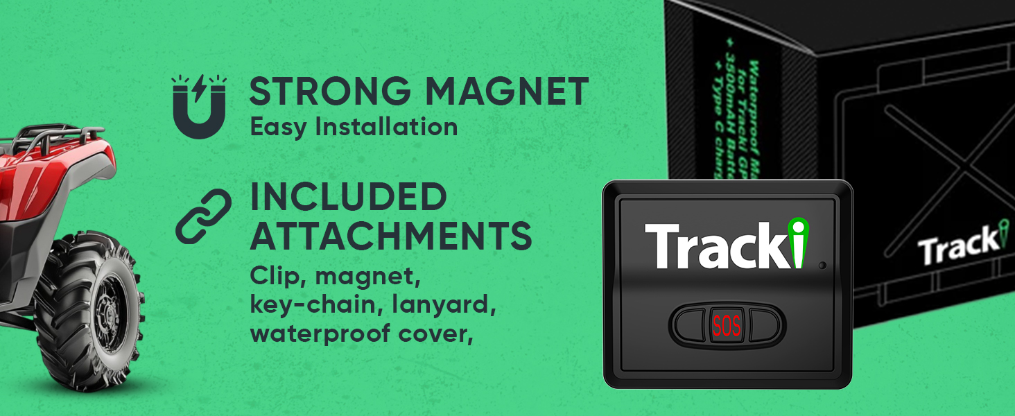 Strong magnet easy installation