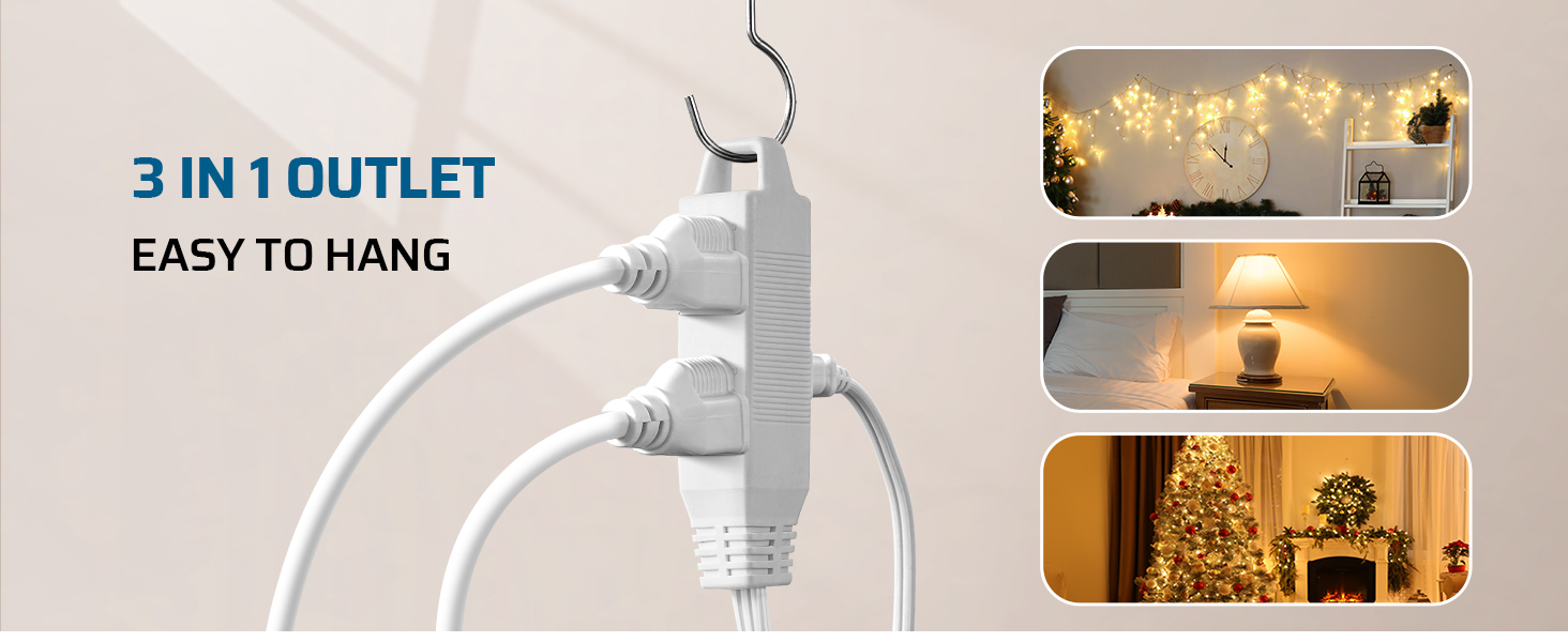 3 prong grounded extension cord