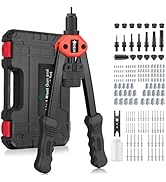 JiGiU 2 in 1 Rivet Nut Tool Rivet Gun, Professional Hand Riveter Dual-function Rivet Nut Gun Rive...