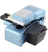 WSOLDMA Optical Fiber Cleaver High Precision Fiber Optic Cutter with 16-Port Blade 50000 Cleaves,...