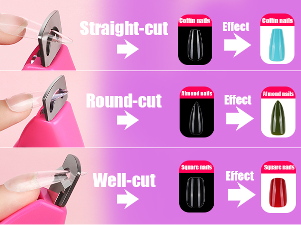 clear nail tips