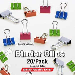 Color Binder Clip