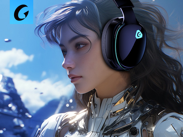 Gtheos wireless gaming headset ps5 headset gaming headphones bluetooth gaming headset