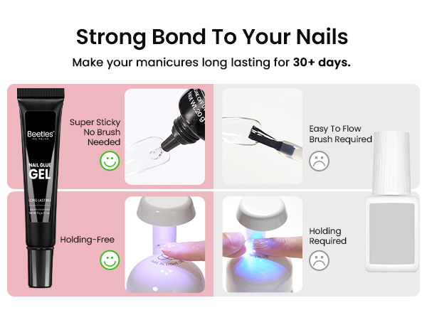 STRONG BOND TO YOUR NAILS