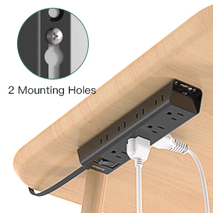 black extension cord