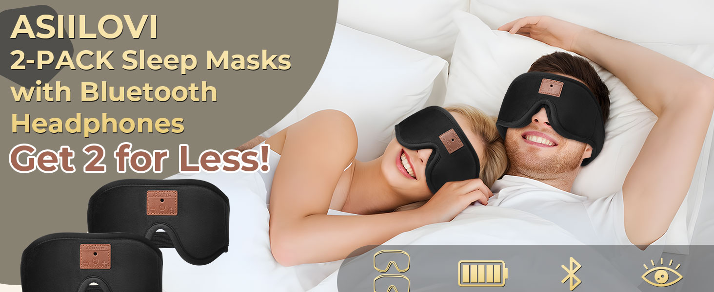 Sleep Mask 2Pack