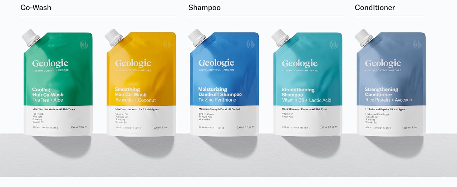 Co-Wash, Shampoo and Conditioner