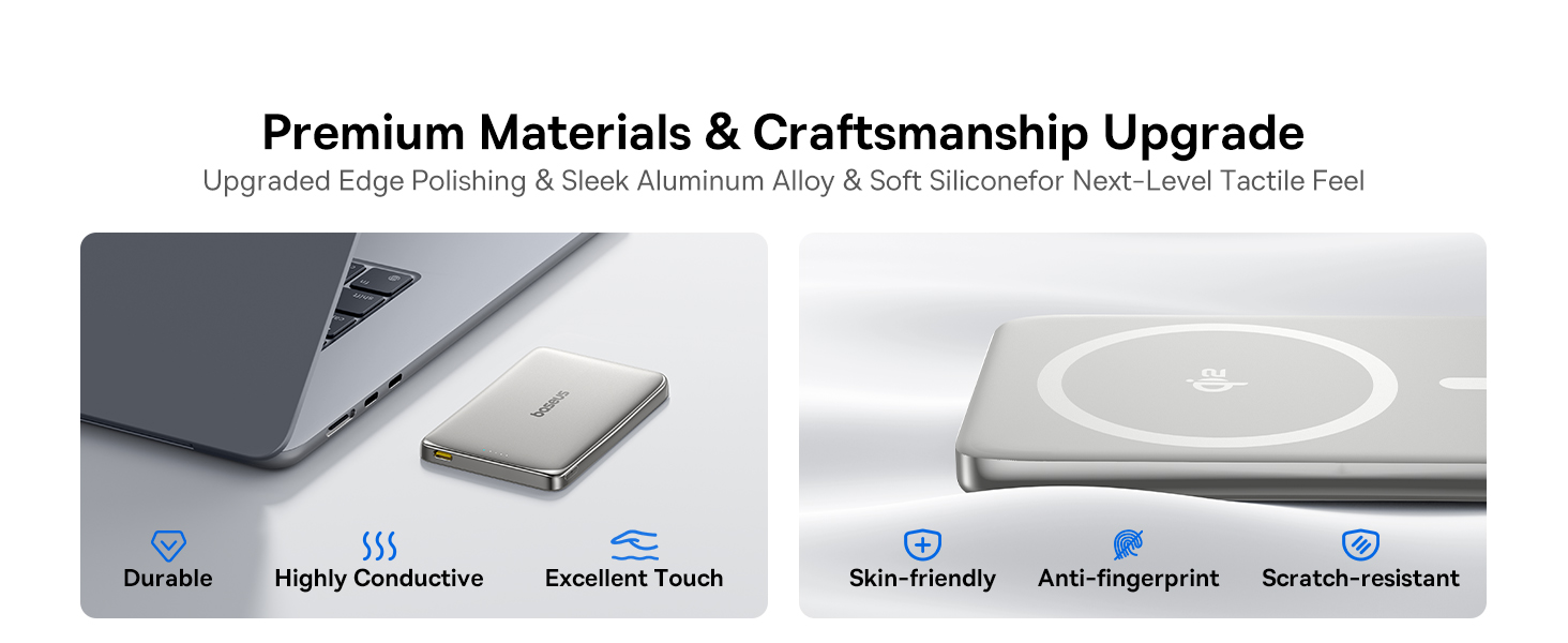 magnetic power bank iphone 14 usb c power bank travel charger portable battery charger