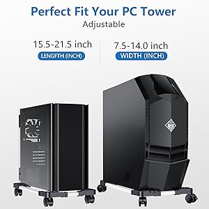 computer tower stand