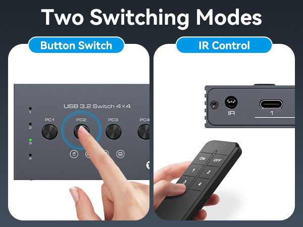 usb 3.2 switch 4 computers 4 Port USB Switcher usb switch 4×4