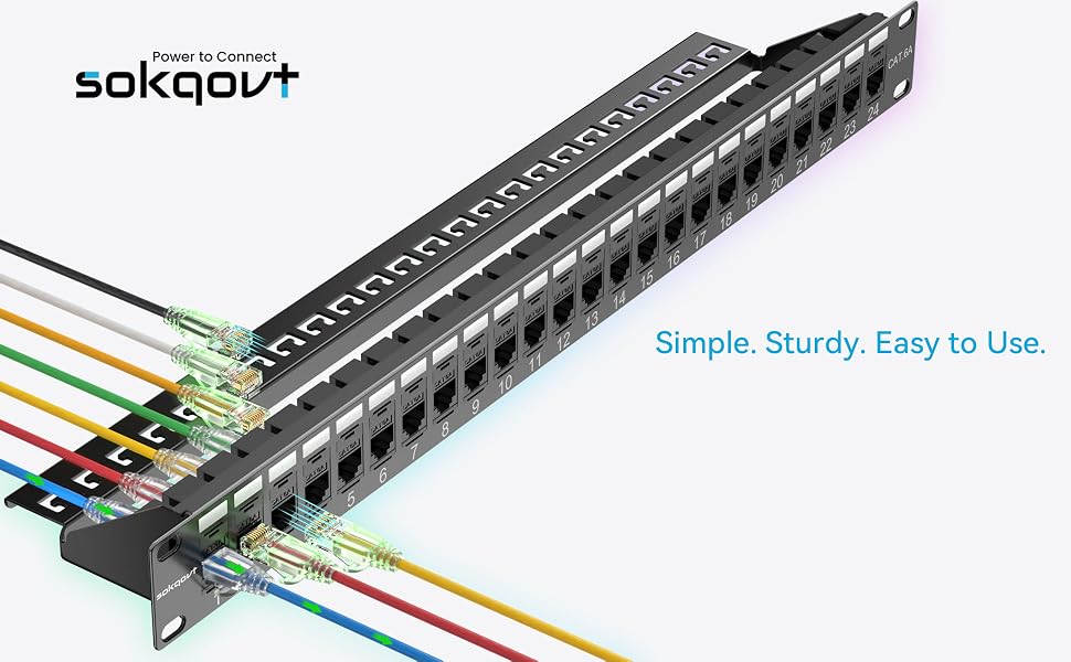 cat6a patch panel