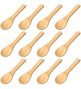 HANSGO Small Wooden Spoons, 60PCS Mini Nature Spoons Bulk Honey Teaspoon Condiment Spoons for Kit...