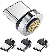 Ankndo Magnetic Connector Tip Heads [4-Pack] USB C Magnetic Adapter Compatible with 7Pin Magnetic...