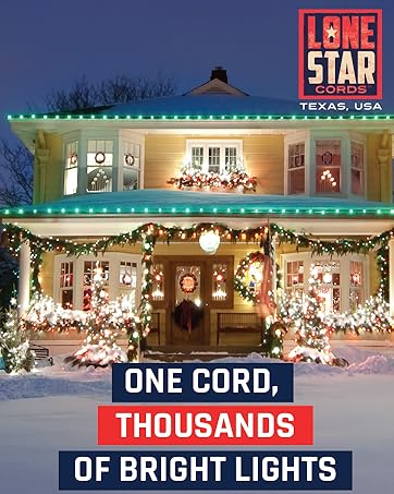 outdoor extension cord for holiday lights